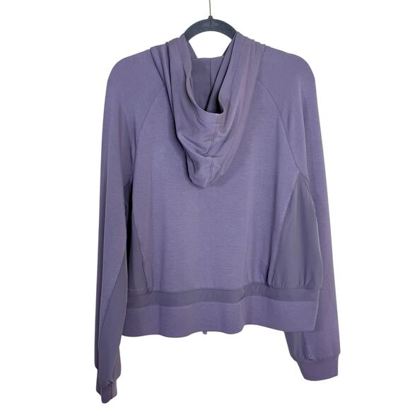 NWT TravisMathew Golden State Hoodie Women’s XL Purple Pullover Sweatshirt - Picture 6 of 10